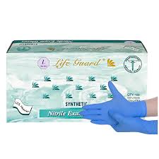 Nitrile Gloves - Blue - 5.0 Mil (10/100 per Case)