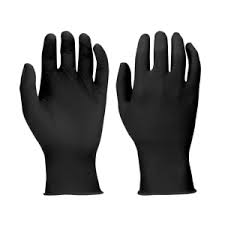 Nitrile Gloves - Black - 5.5 Mil (10/100 per Case)