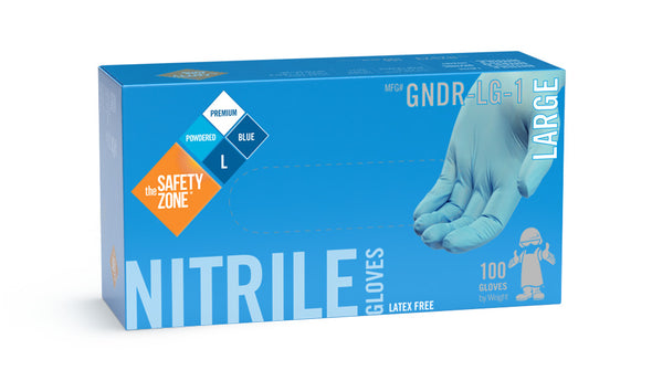 Gloves - Powdered Nitrile Gloves