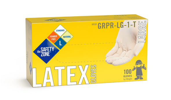 Gloves - Powder Free Natural Latex