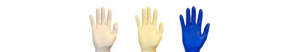 Gloves - Powder Free Natural Latex