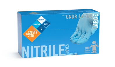 Gloves - Powdered Nitrile Gloves