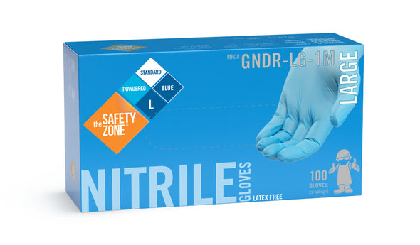 Gloves - Powdered Nitrile Gloves